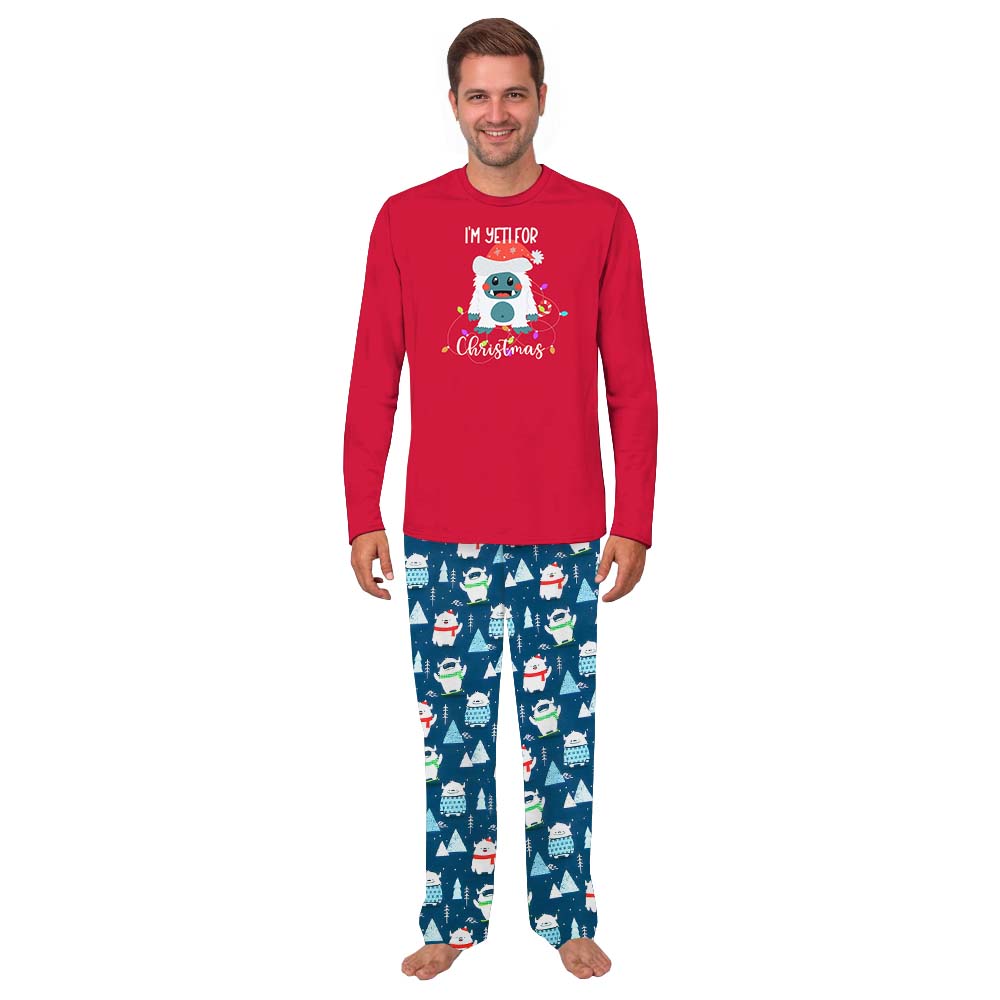 Cute Yeti Matching Family Pajamas For Christmas Cute Yeti Matching Family Pajamas For Christmas
