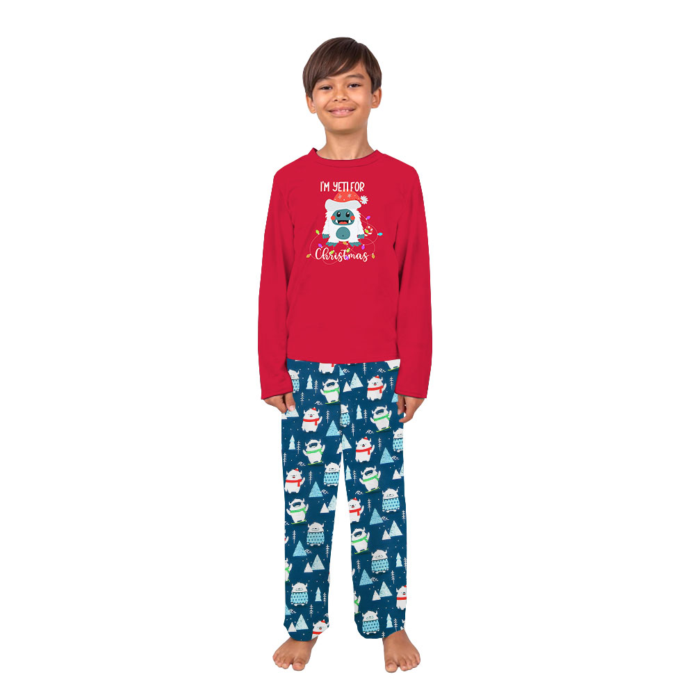 Cute Yeti Matching Family Pajamas For Christmas Cute Yeti Matching Family Pajamas For Christmas