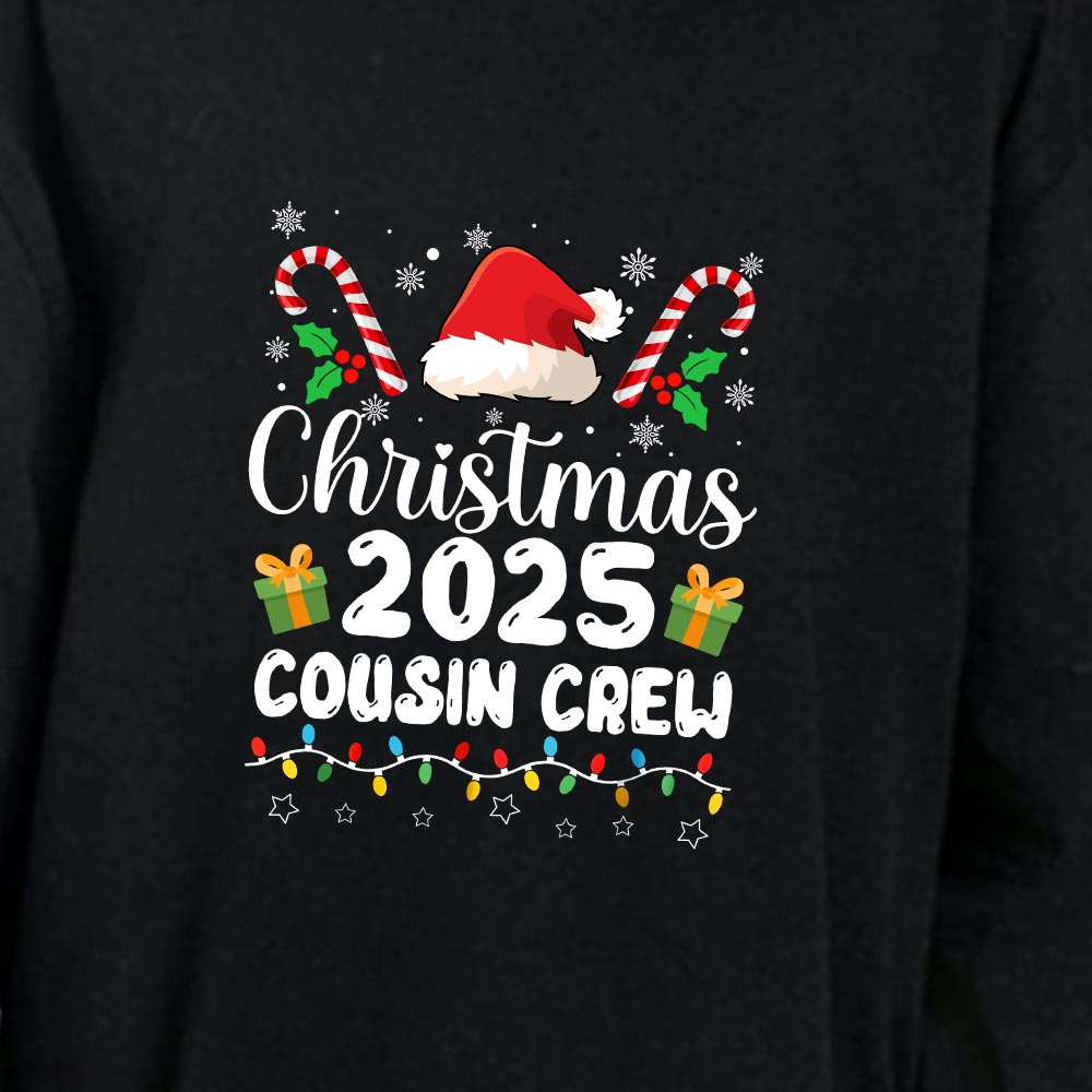 Christmas 2025 Cousin Crew Family Pajamas Matching Cotton Christmas 2025 Cousin Crew Family Pajamas Matching Cotton