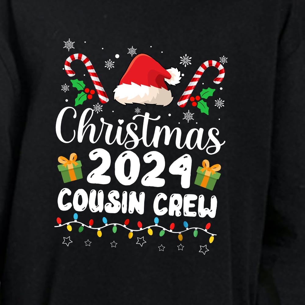 Christmas 2024 Cousin Crew Matching Family Pajamas Cotton Christmas 2024 Cousin Crew Matching Family Pajamas Cotton