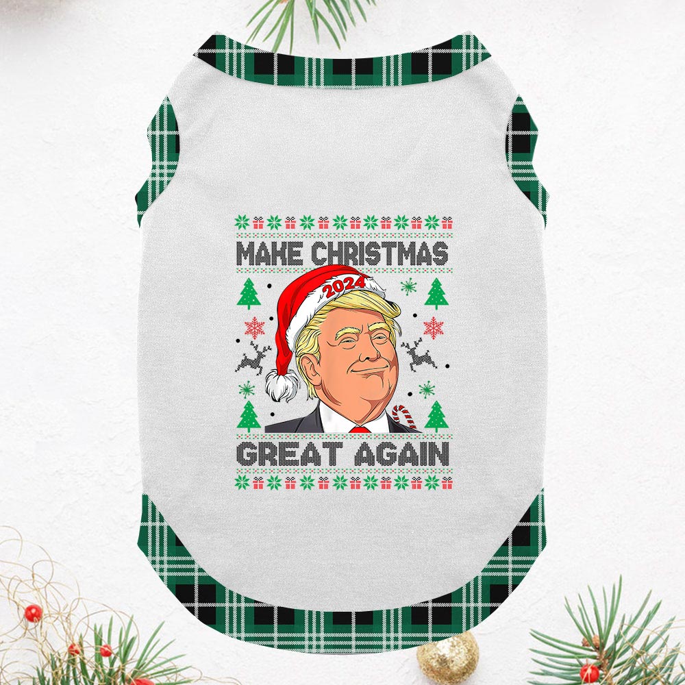Funny Pajamas For Family Saying Make Christmas Great Again Funny Pajamas For Family Saying Make Christmas Great Again