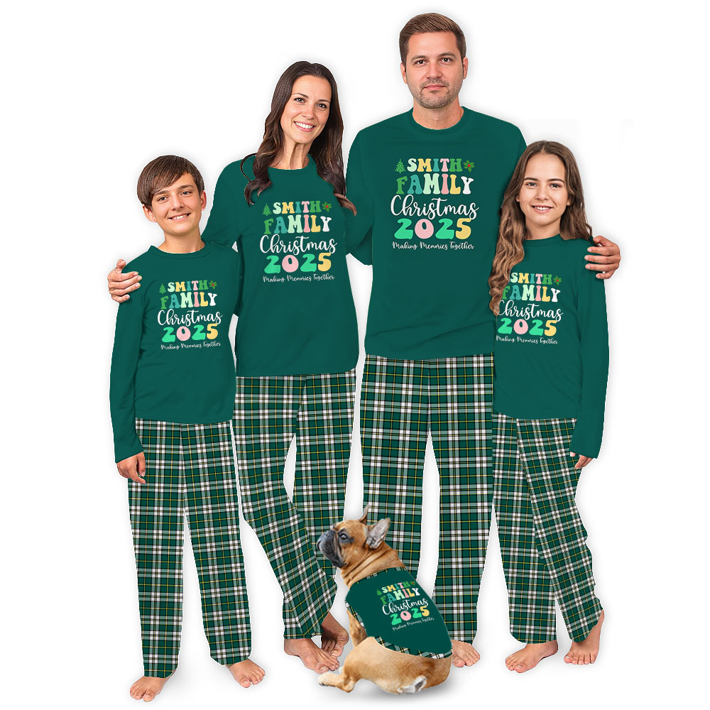 Customizable Family Christmas PJs Matching Sets For 2025 Customizable Family Christmas PJs Matching Sets For 2025