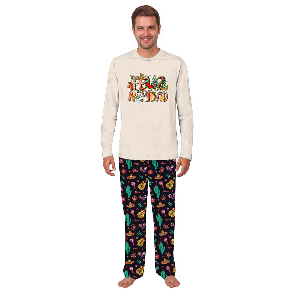Feliz Navidad Mexican Christmas PJs Matching Family Feliz Navidad Mexican Christmas PJs Matching Family