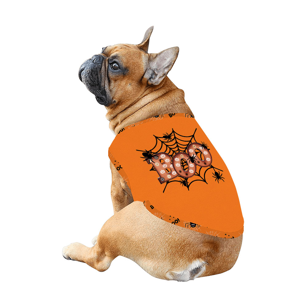 Boo Orange Halloween Pajamas Sets Matching Family Boo Orange Halloween Pajamas Sets Matching Family
