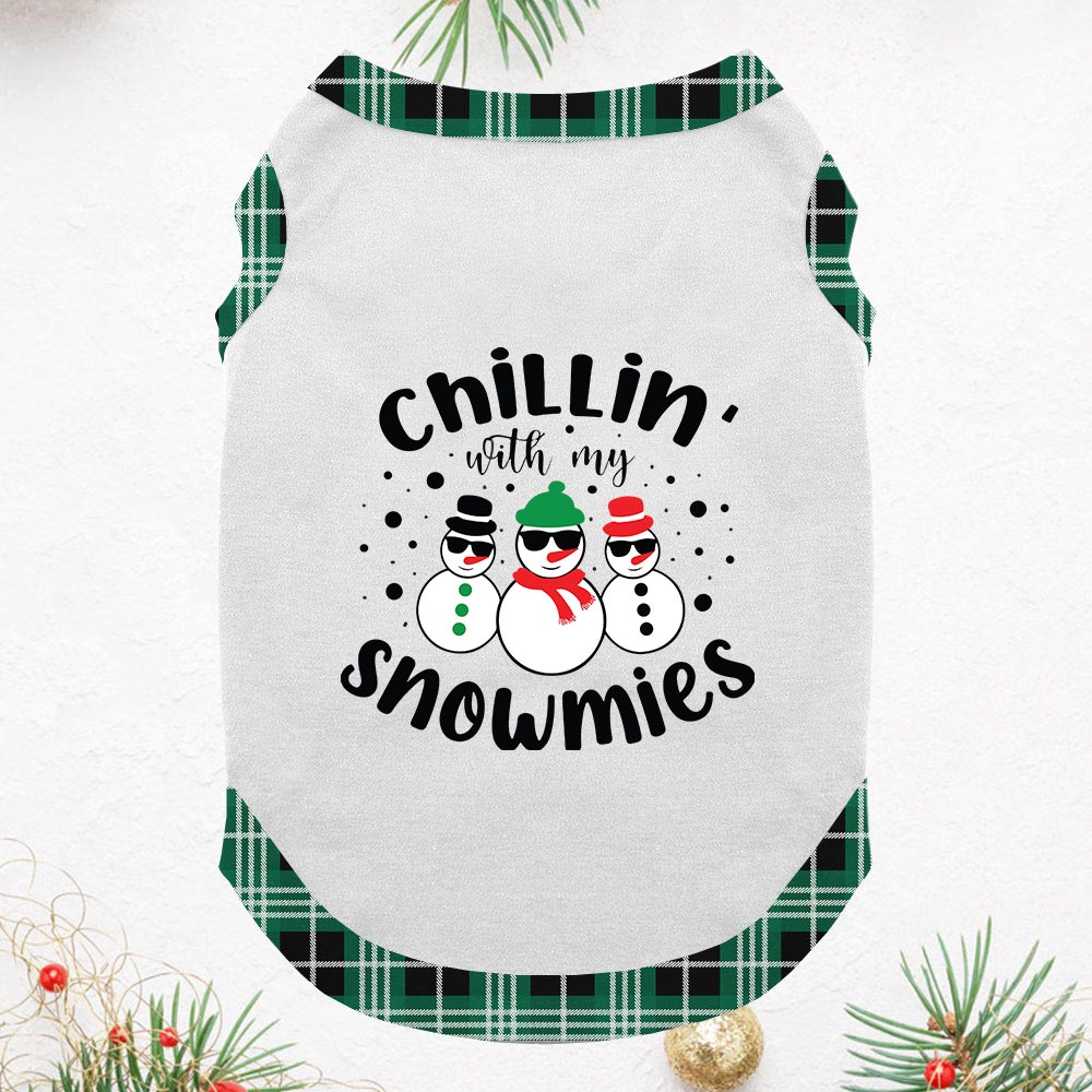Chillin Snowmies Plus Size Christmas Family Pajamas Chillin Snowmies Plus Size Christmas Family Pajamas
