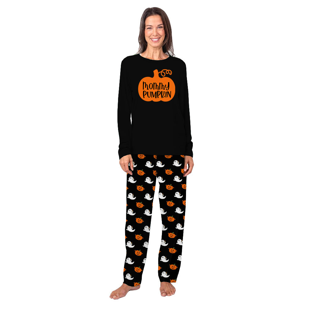 Personalized Pumpkin Halloween PJs For Family Personalized Pumpkin Halloween PJs For Family