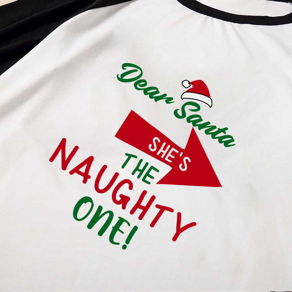 Funny Naughty Matching Family Pajamas For Christmas Funny Naughty Matching Family Pajamas For Christmas