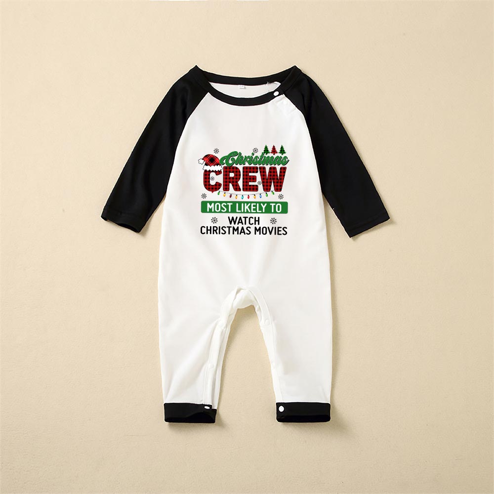 Personalized Christmas Crew Most Likely To Family Matching Pajamas