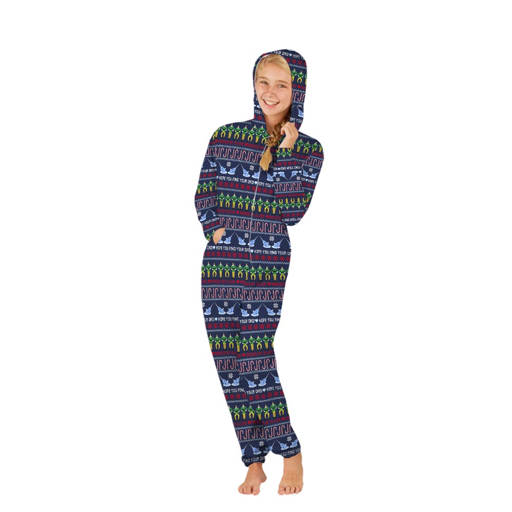 Festive Raised By Elves Christmas Family Onesie Pajamas Festive Raised By Elves Christmas Family Onesie Pajamas