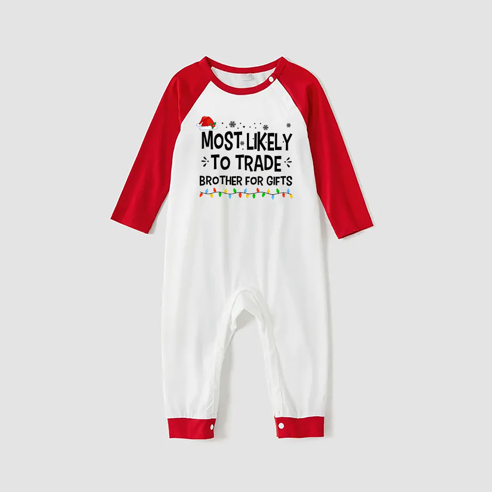 Personalized Sayings Most Likely To Matching Family Pajama Sets Personalized Sayings Most Likely To Matching Family Pajama Sets