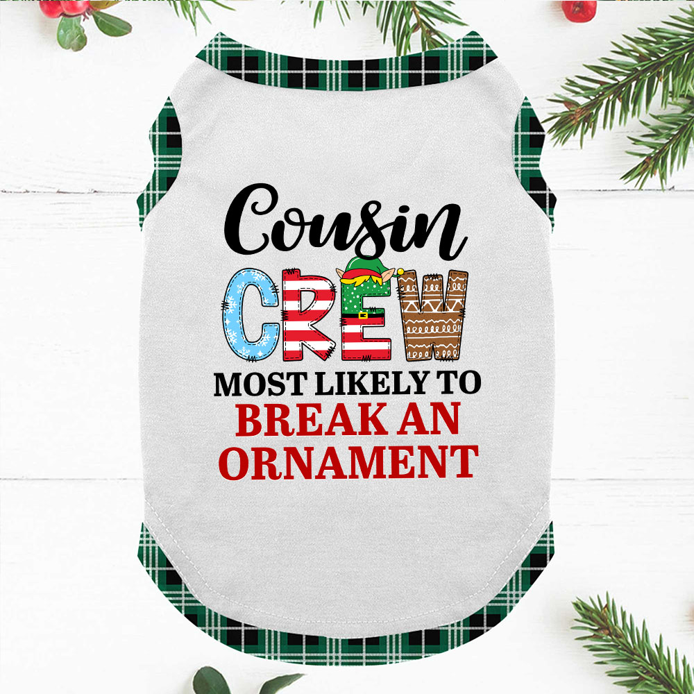 Funny Cousin Crew Matching Family Xmas Pajamas Funny Cousin Crew Matching Family Xmas Pajamas