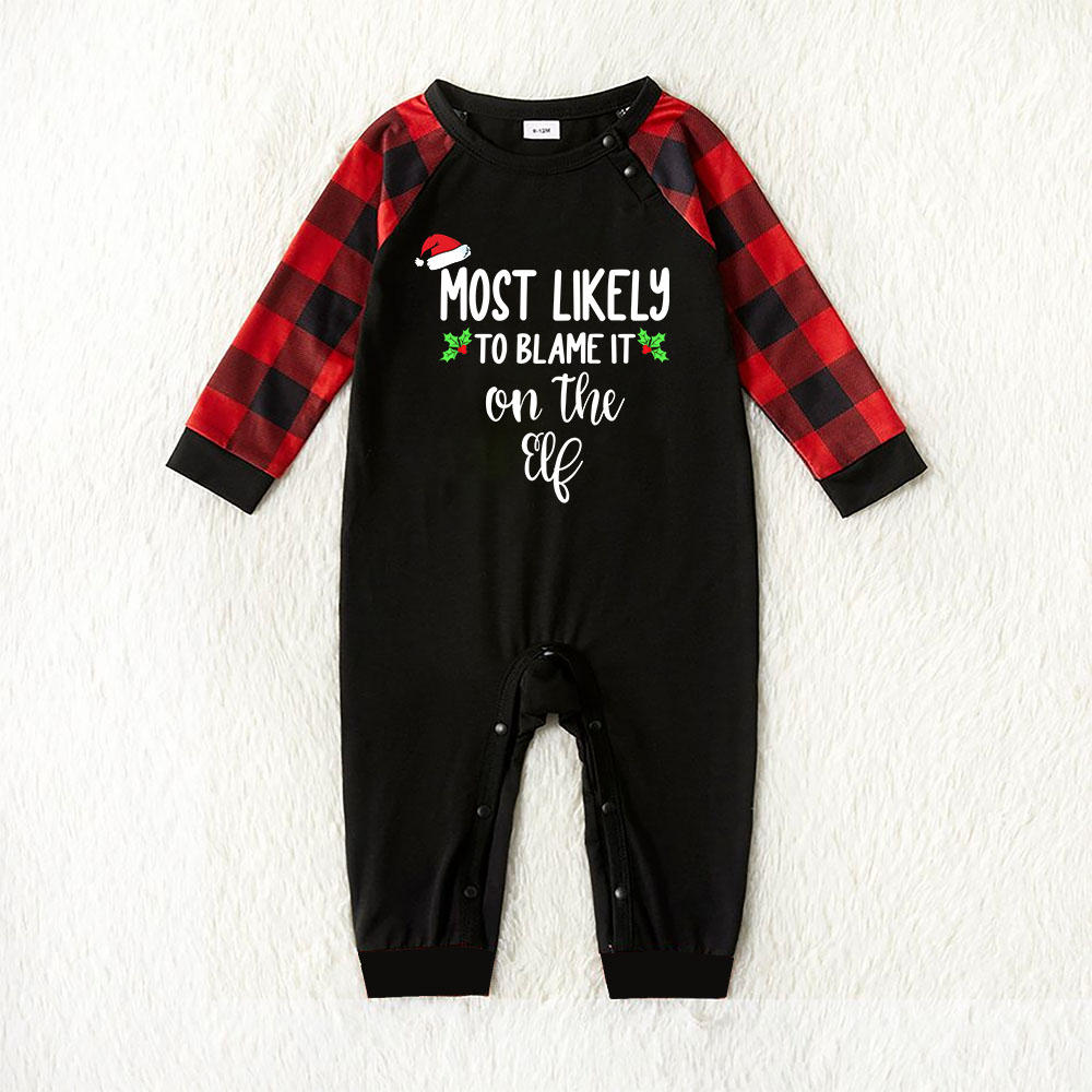 Most Likely To Hilarious Family Christmas Pjs Matching Sets Most Likely To Hilarious Family Christmas Pjs Matching Sets