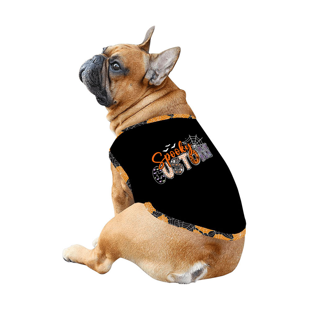 Spooky Halloween Family PJs Customized With Name Black Spooky Halloween Family PJs Customized With Name Black