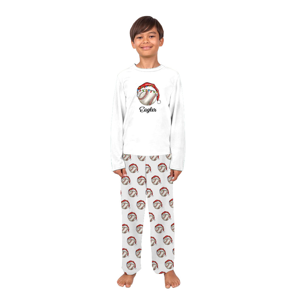 Unique Baseball Christmas Pjs Sets Personalized Name Unique Baseball Christmas Pjs Sets Personalized Name