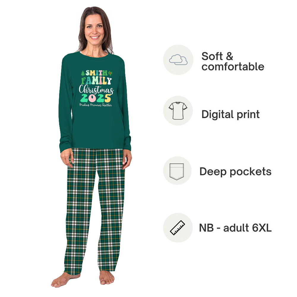 Customizable Family Christmas PJs Matching Sets For 2025 Customizable Family Christmas PJs Matching Sets For 2025