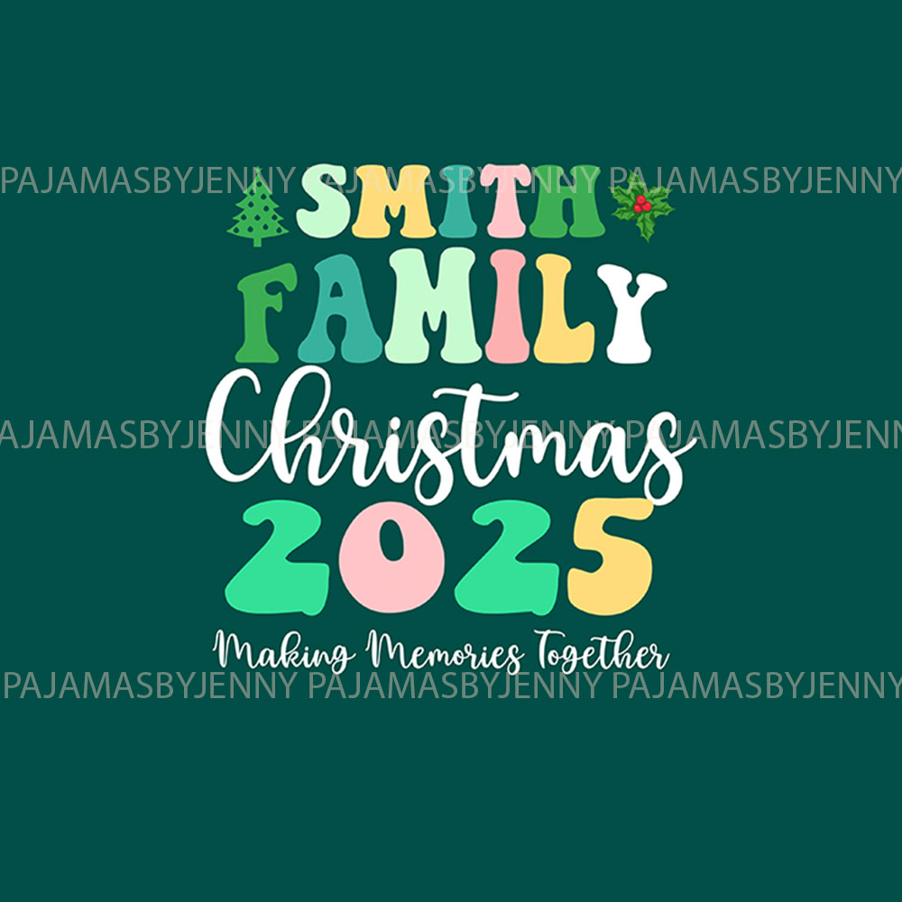 Customizable Family Christmas PJs Matching Sets For 2025 Customizable Family Christmas PJs Matching Sets For 2025