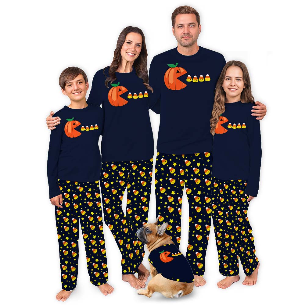 Unique Matching Candy Corn Pajamas For Halloween Unique Matching Candy Corn Pajamas For Halloween