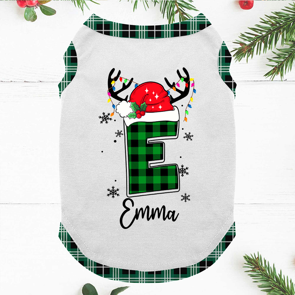 Personalized Name Santa Hat Matching Family Pajama Sets Personalized Name Santa Hat Matching Family Pajama Sets
