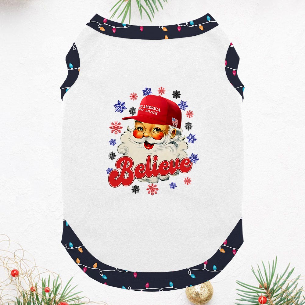 Christmas Santa Trump Short Sleeves Matching Holiday Pajamas Christmas Santa Trump Short Sleeves Matching Holiday Pajamas