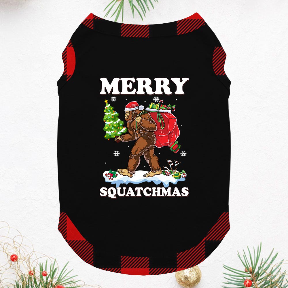 Bigfoot Merry Squatchmas Matching Family Pajamas For Christmas Bigfoot Merry Squatchmas Matching Family Pajamas For Christmas