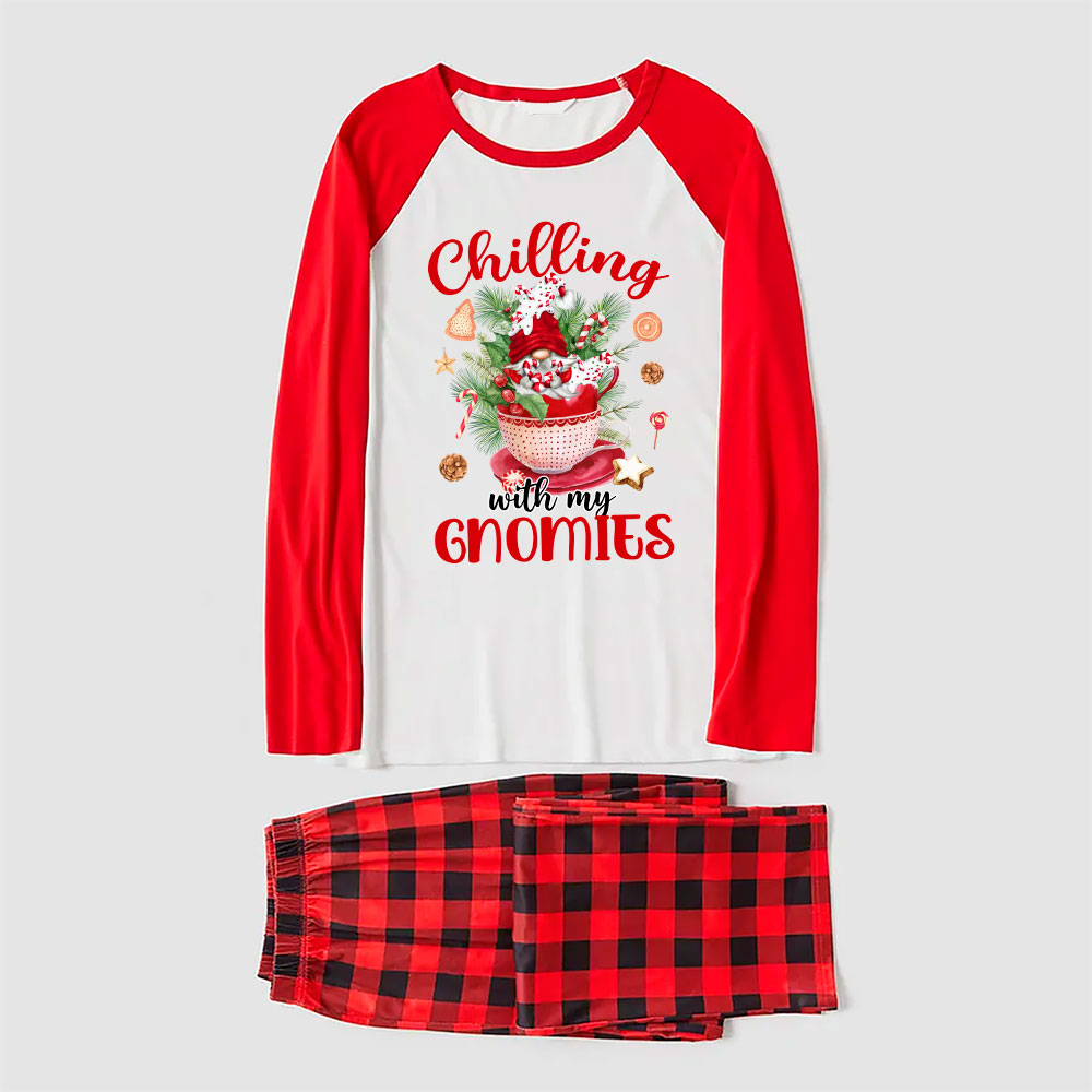 Festive Gnome Hot Cocoa Holiday Matching Pajamas Family Festive Gnome Hot Cocoa Holiday Matching Pajamas Family