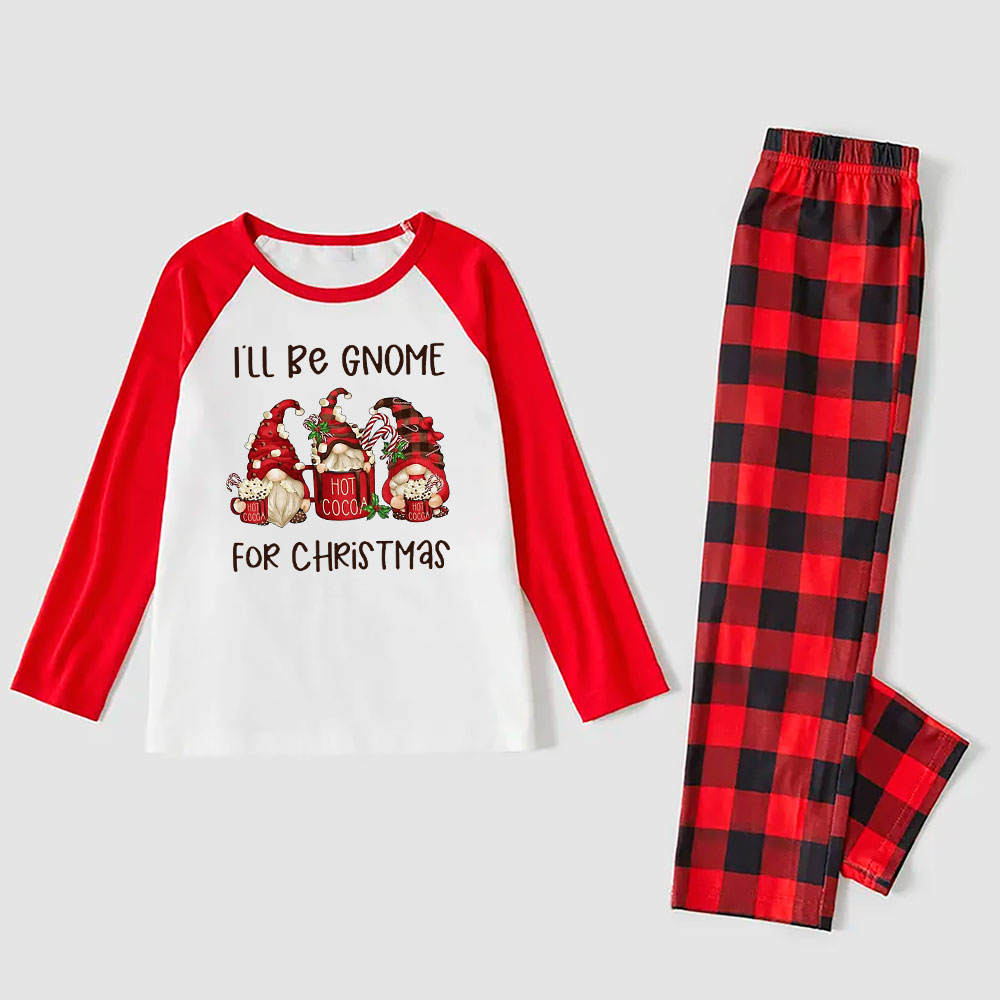 Fun Matching Family Pajama Sets I'll Be Gnome For Christmas Fun Matching Family Pajama Sets I'll Be Gnome For Christmas
