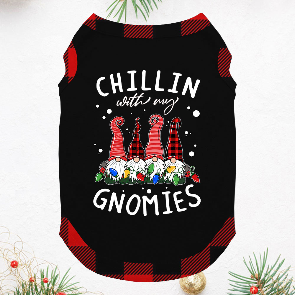 Chillin With Gnomies Plus Size Matching Family Pajamas Chillin With Gnomies Plus Size Matching Family Pajamas