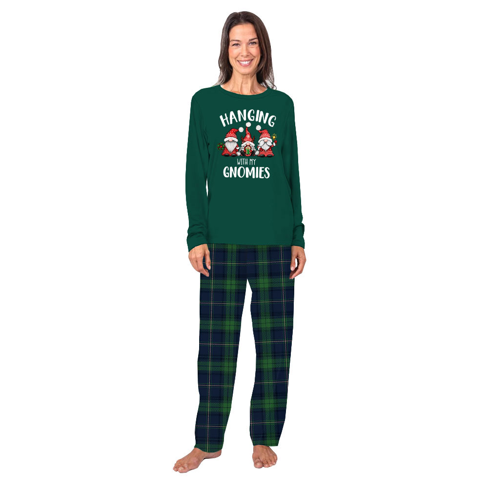 Hanging With My Gnomies Family Pajama Sets With Plus Size Hanging With My Gnomies Family Pajama Sets With Plus Size