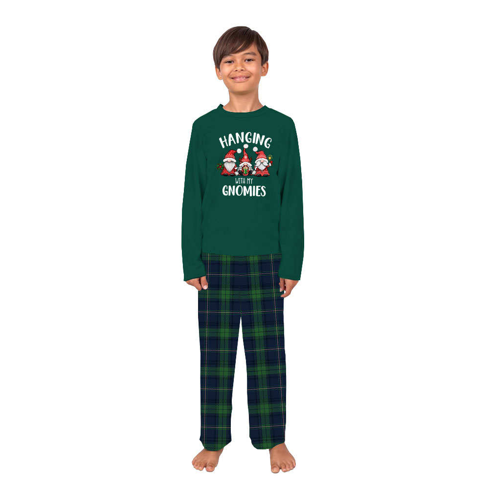 Hanging With My Gnomies Family Pajama Sets With Plus Size Hanging With My Gnomies Family Pajama Sets With Plus Size