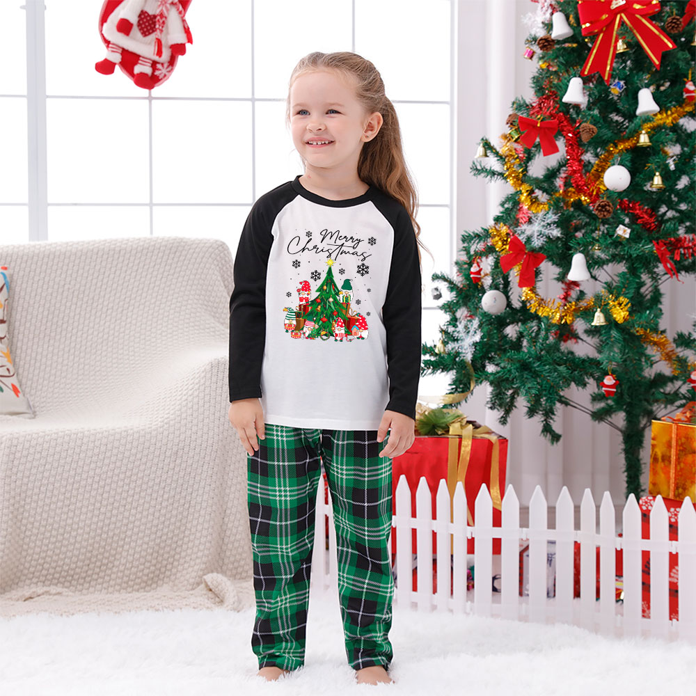 Merry Xmas Gnome Christmas Pj Sets For Whole Family Merry Xmas Gnome Christmas Pj Sets For Whole Family