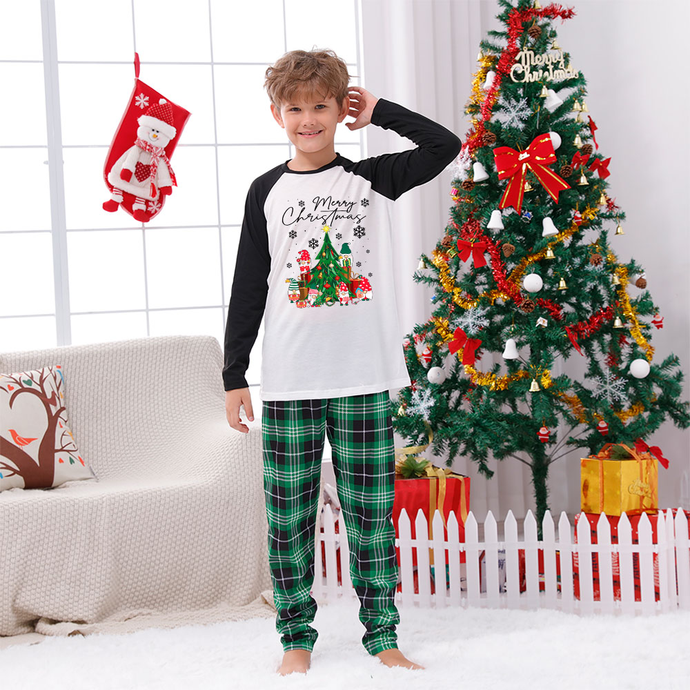 Merry Xmas Gnome Christmas Pj Sets For Whole Family Merry Xmas Gnome Christmas Pj Sets For Whole Family