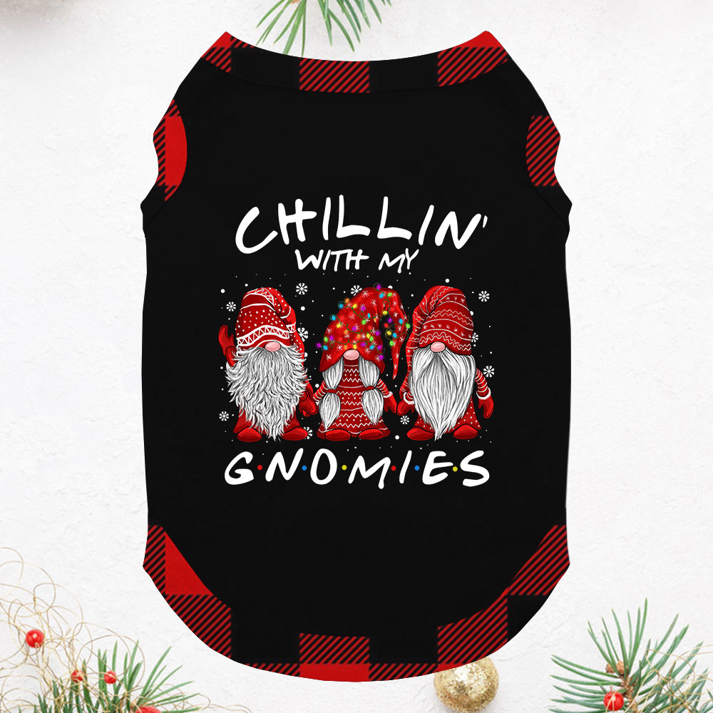Festive Chillin' With My Gnomies Family Xmas PJs Festive Chillin' With My Gnomies Family Xmas PJs
