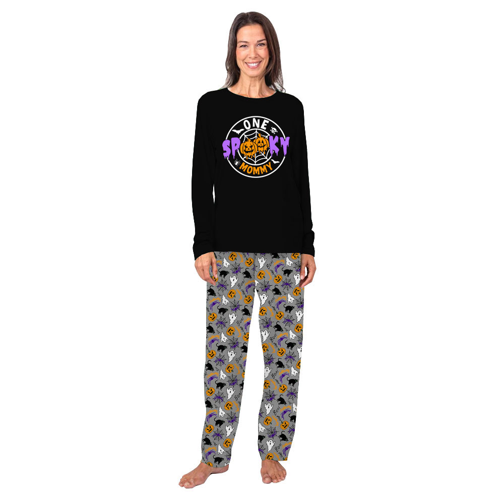 Spooky Matching Halloween Pajamas For Family Personalized Spooky Matching Halloween Pajamas For Family Personalized