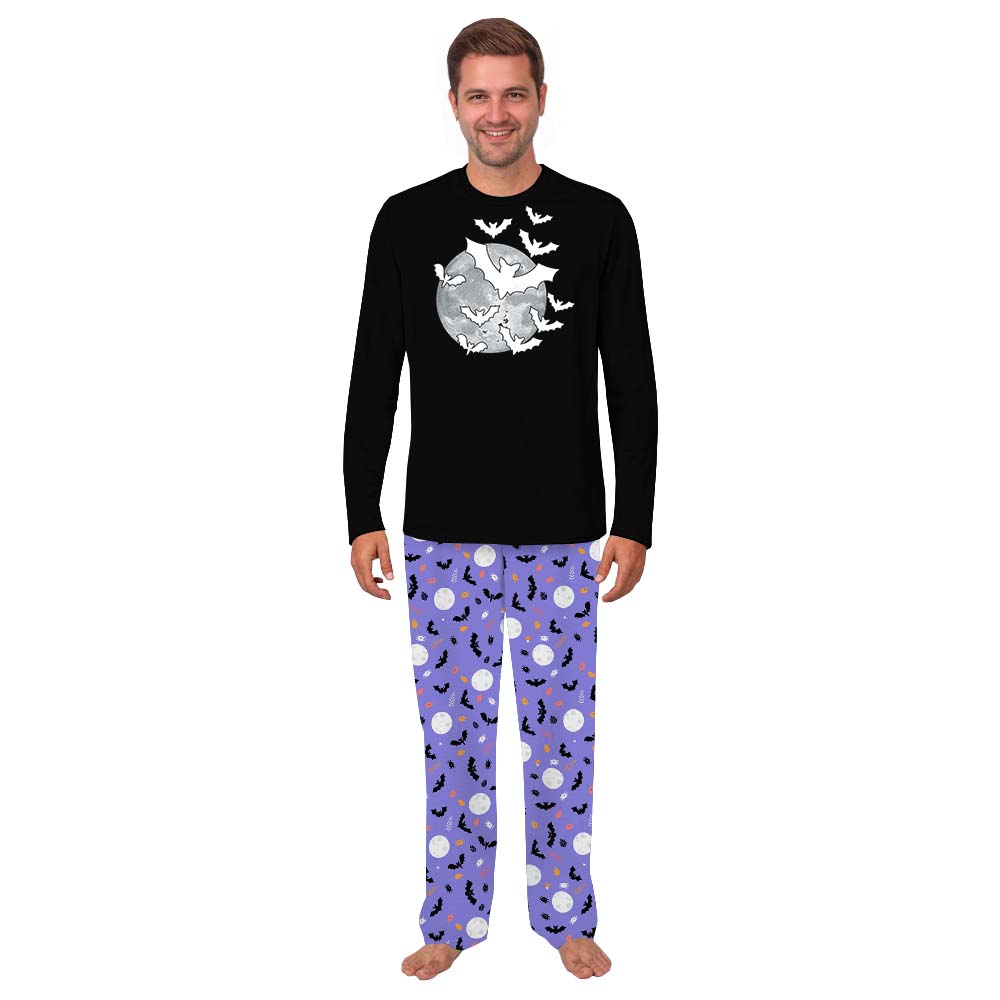 Bat Halloween Pajamas For Family Including Plus Size Bat Halloween Pajamas For Family Including Plus Size