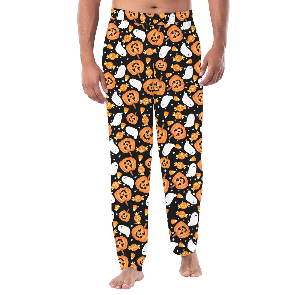 Boo Pumpkin Matching Halloween Pajama Pants Boo Pumpkin Matching Halloween Pajama Pants