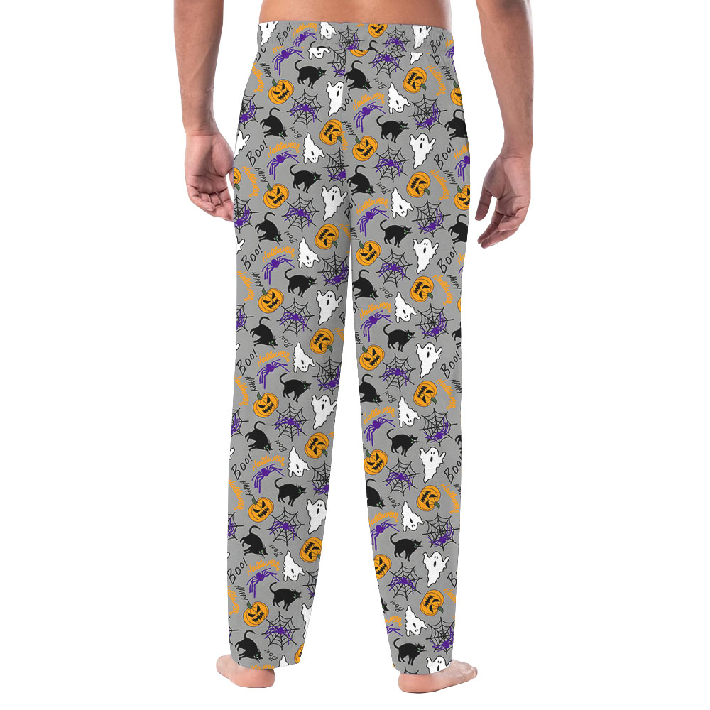 Boo Halloween Pajama Bottoms With Pockets Boo Halloween Pajama Bottoms With Pockets