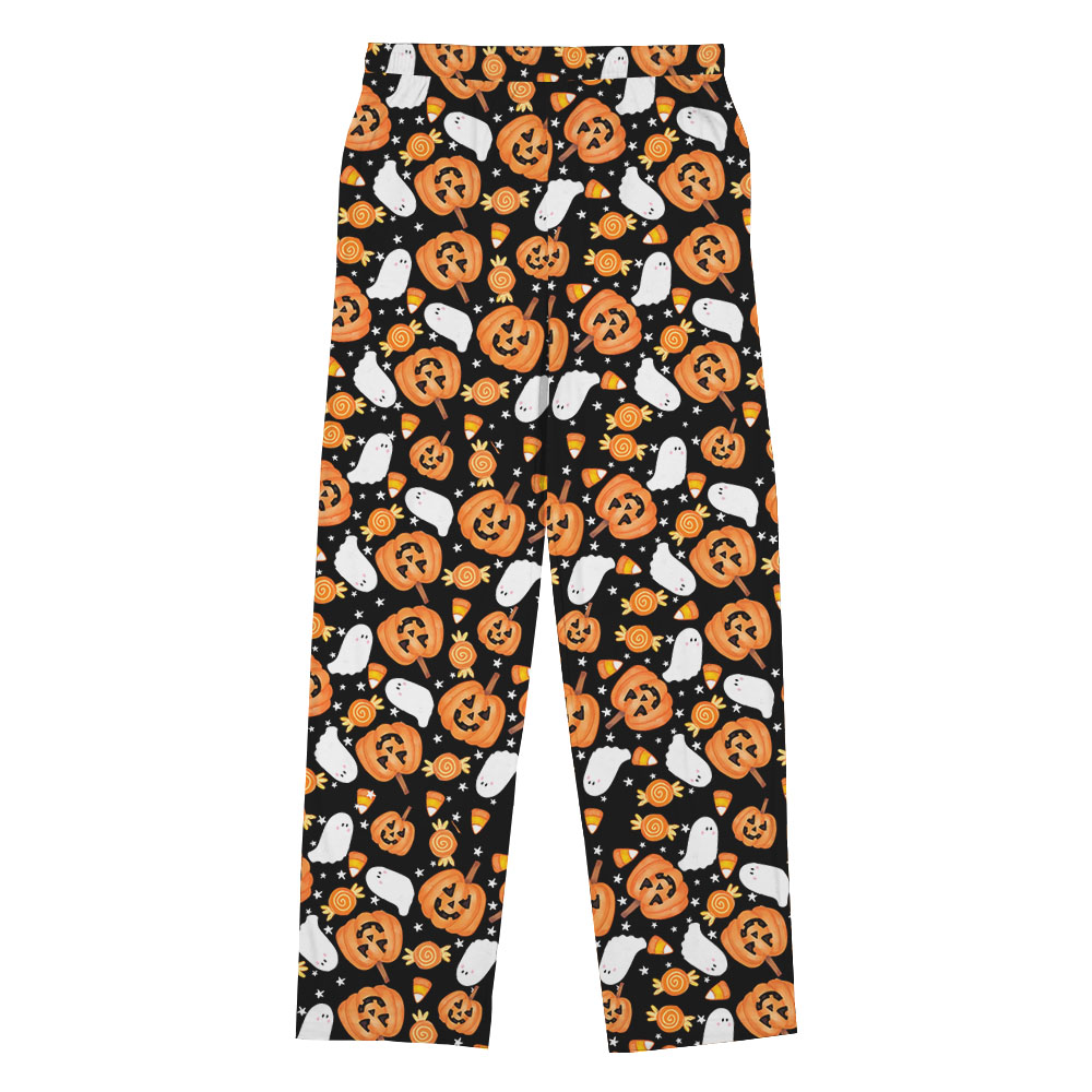 Boo Pumpkin Matching Halloween Pajama Pants Boo Pumpkin Matching Halloween Pajama Pants