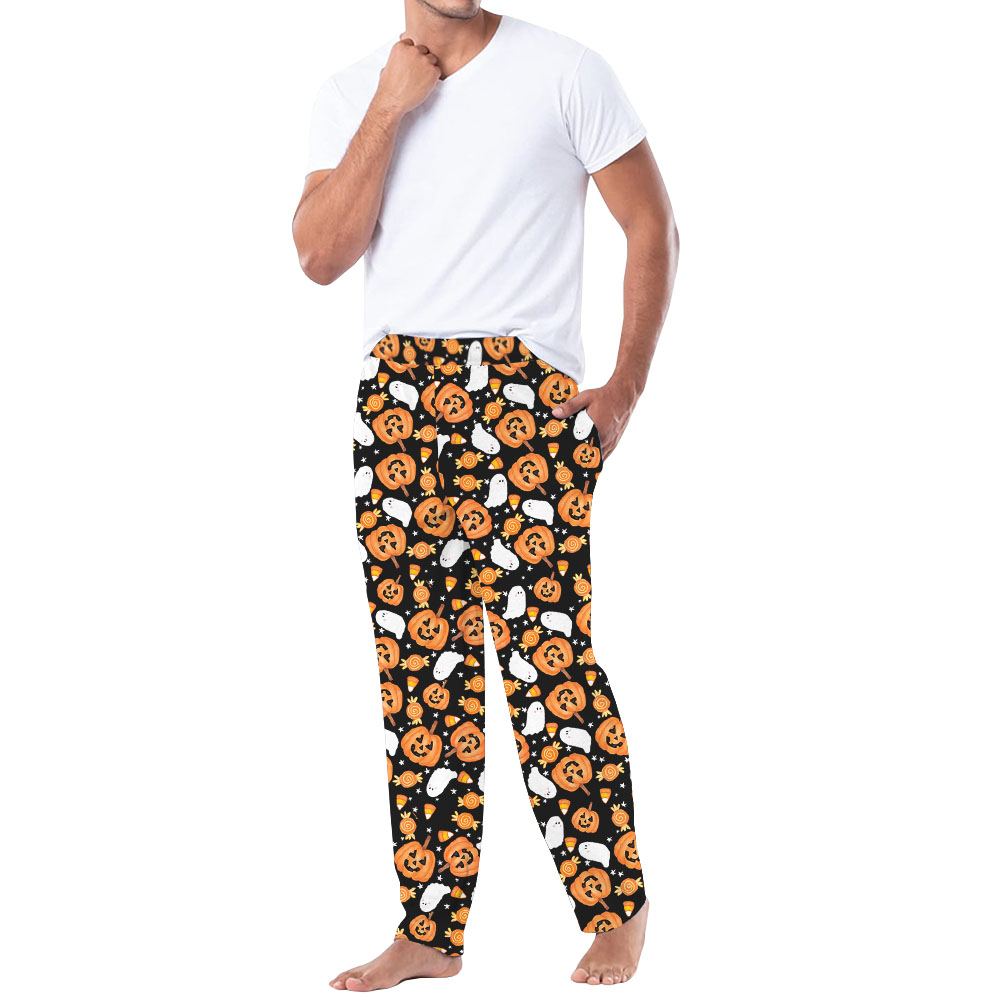 Boo Pumpkin Matching Halloween Pajama Pants Boo Pumpkin Matching Halloween Pajama Pants
