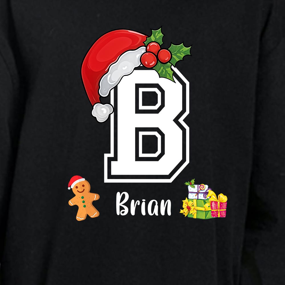 Custom Text Christmas Family Pajamas Matching Cotton Custom Text Christmas Family Pajamas Matching Cotton