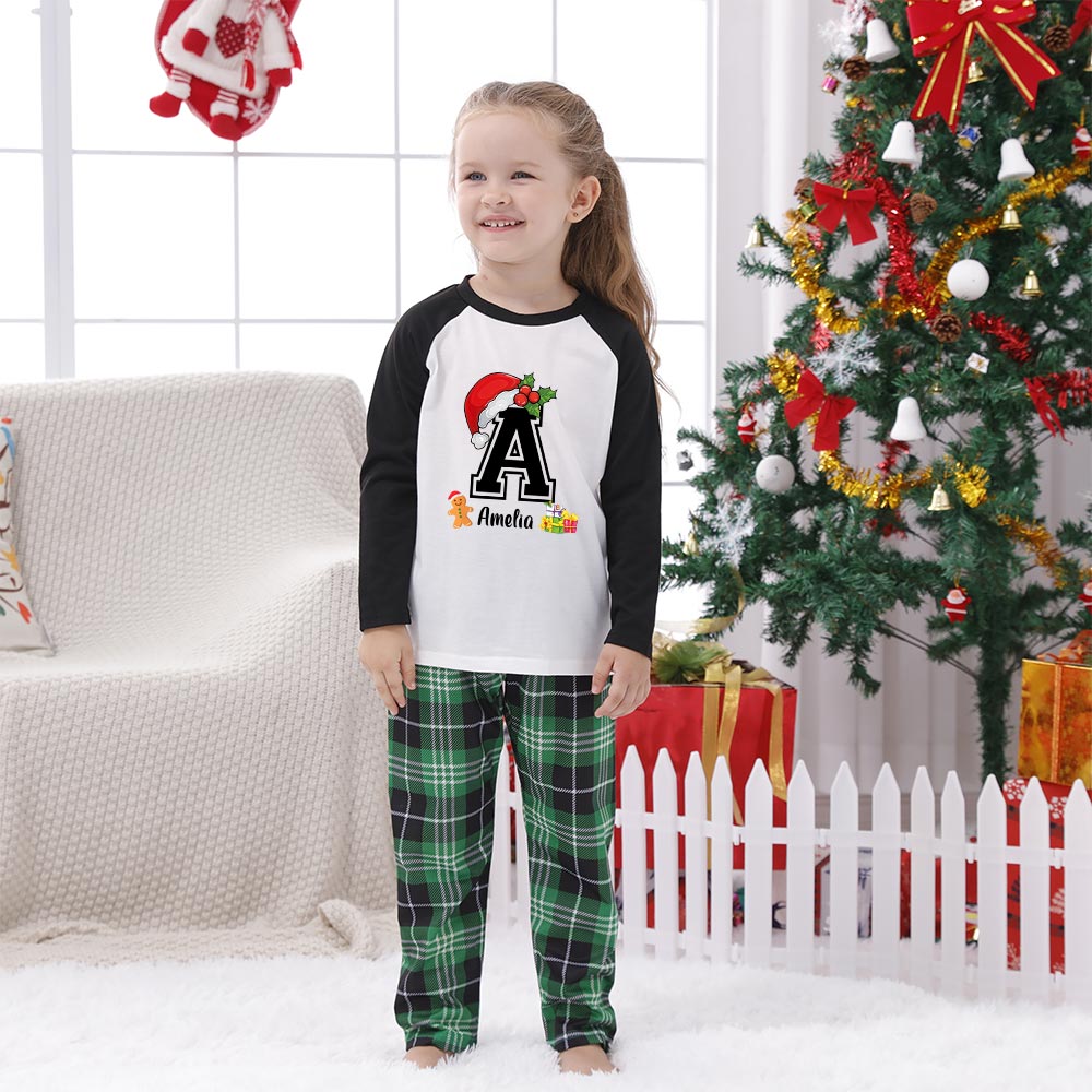 Personalized Family Name Matching Family Pajamas For Christmas Personalized Family Name Matching Family Pajamas For Christmas