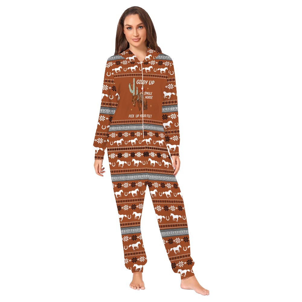 Jingle Horse Family Matching Pajamas Onesies Jingle Horse Family Matching Pajamas Onesies