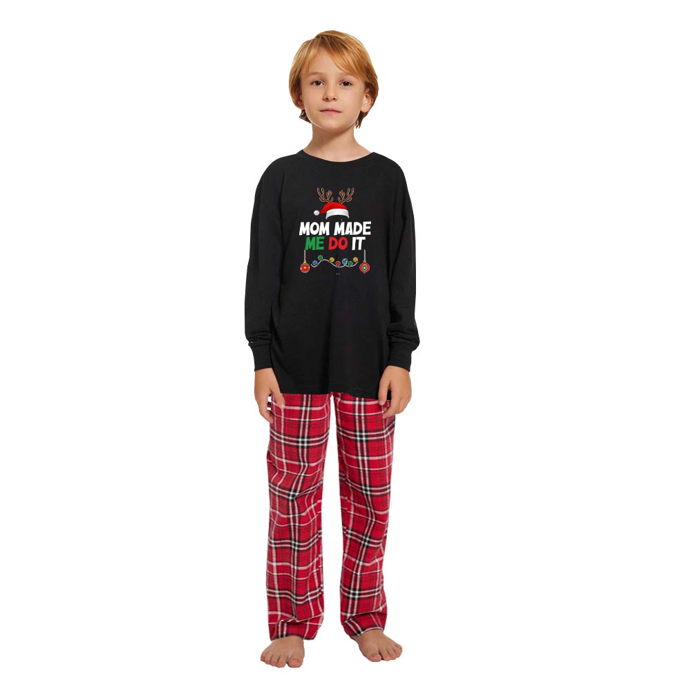 Personalized Santa Hat With Quote Family Pajamas Matching Cotton Personalized Santa Hat With Quote Family Pajamas Matching Cotton