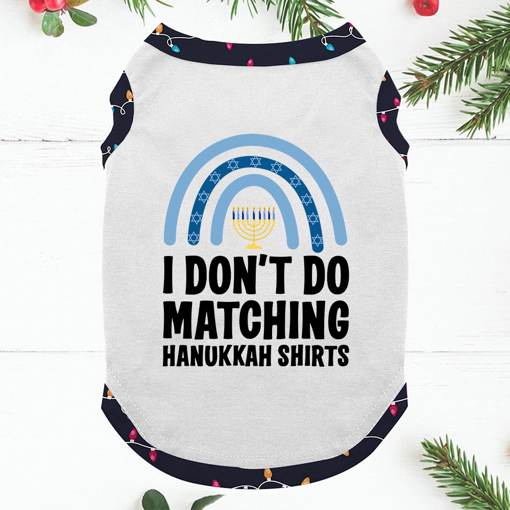 Personalized Hanukkah Matching Family Pajamas Short Sleeve Personalized Hanukkah Matching Family Pajamas Short Sleeve