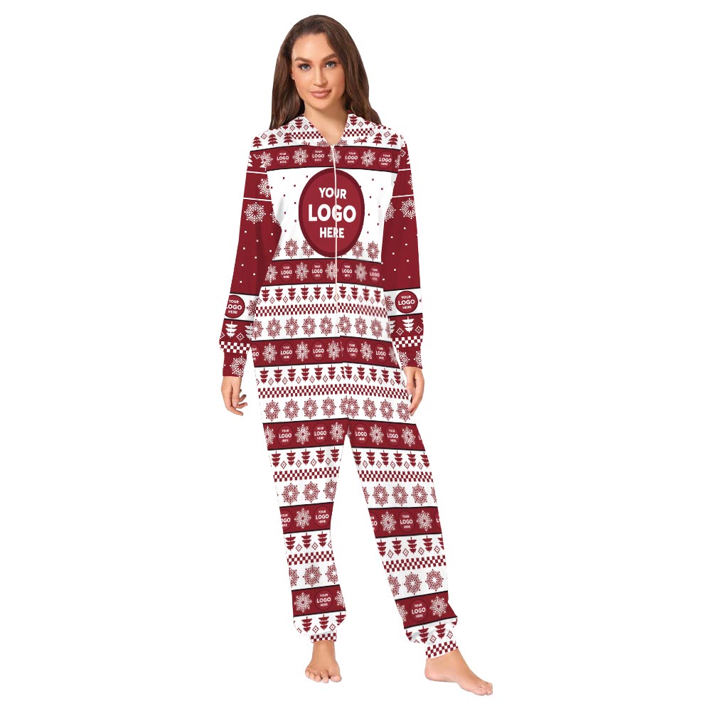 Personalized Face Christmas Onesie Pajamas For Family Personalized Face Christmas Onesie Pajamas For Family