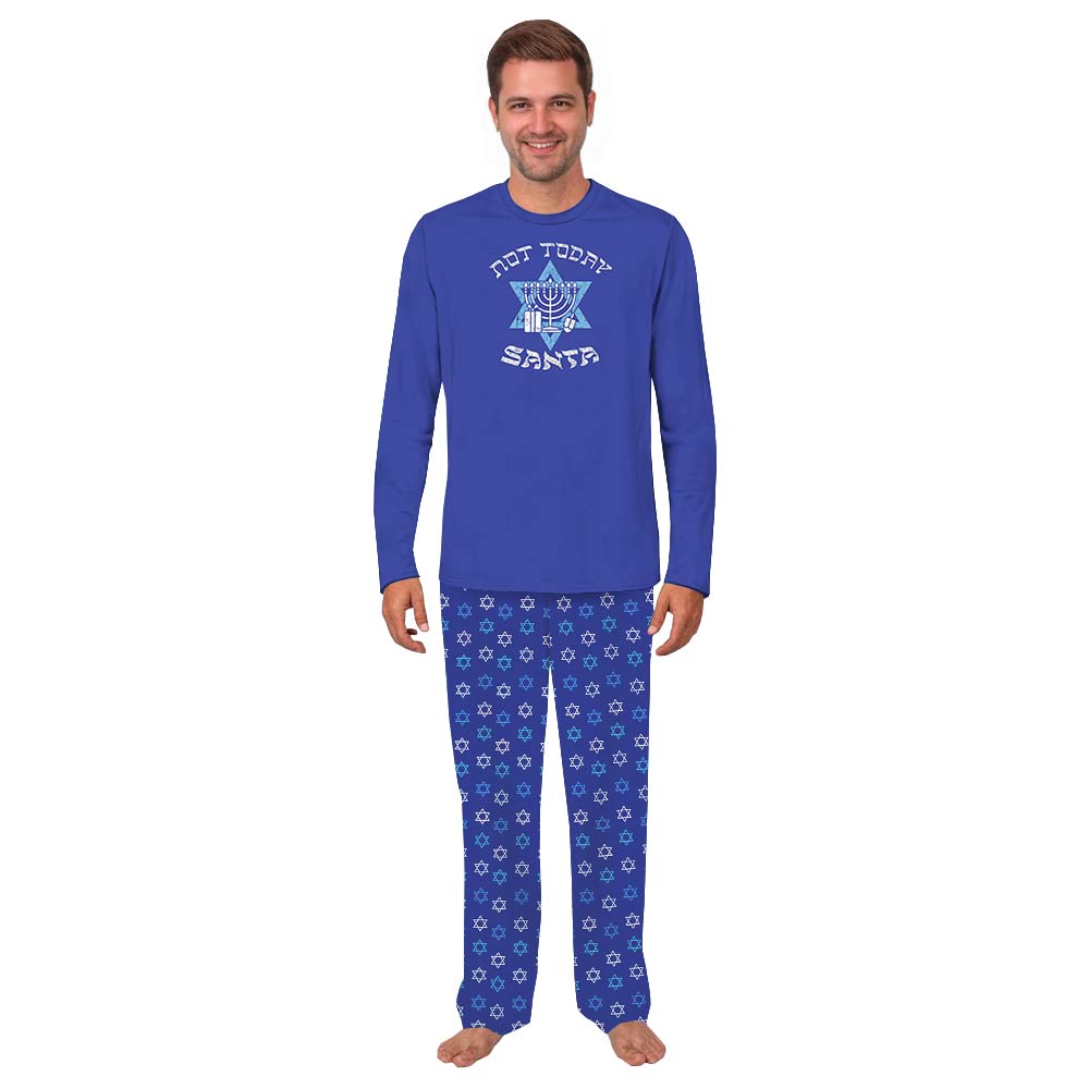 Star Of David Matching Hanukkah PJs Including Plus Size Star Of David Matching Hanukkah PJs Including Plus Size