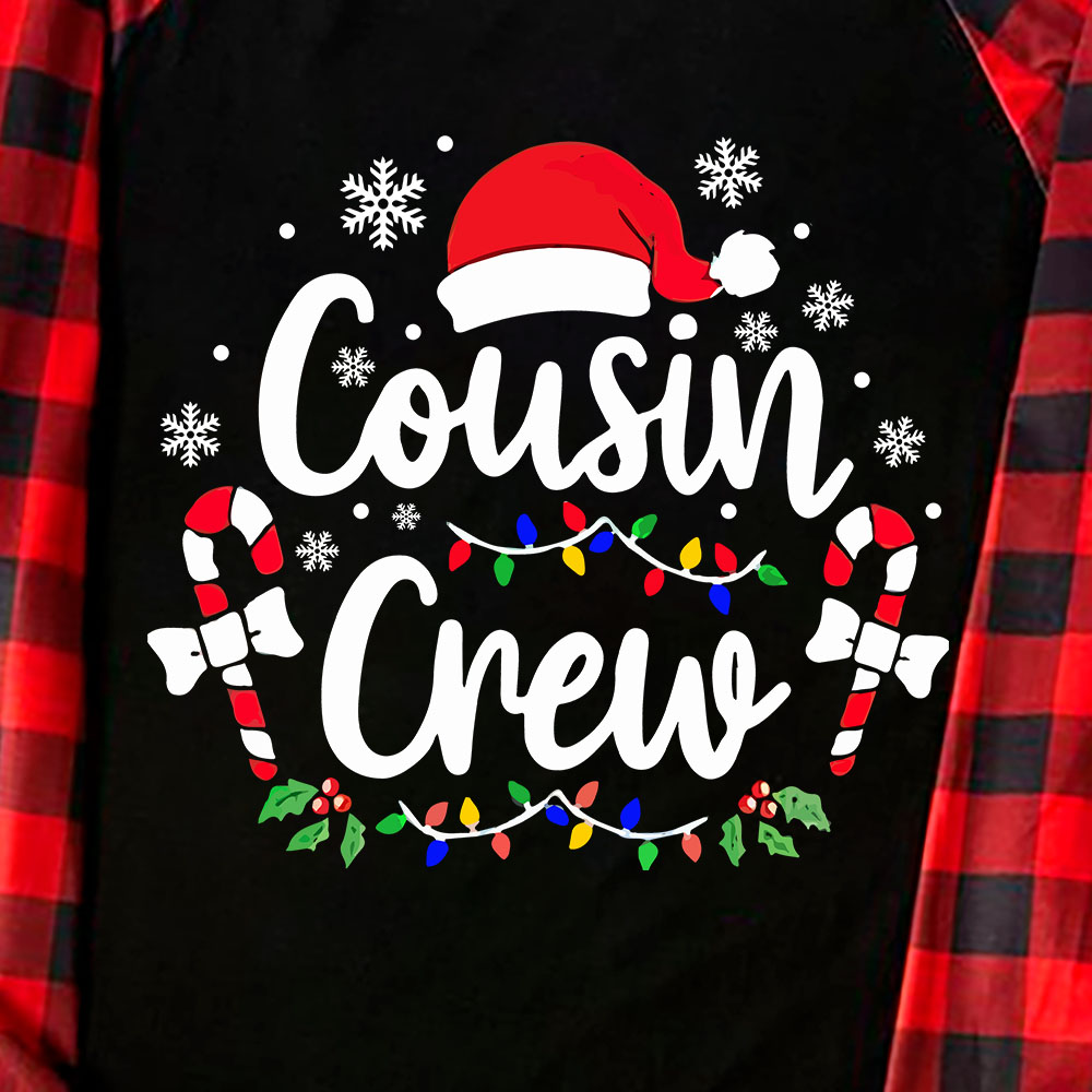 Cousin Crew Santa Hat Matching Christmas Pajamas Cousin Crew Santa Hat Matching Christmas Pajamas