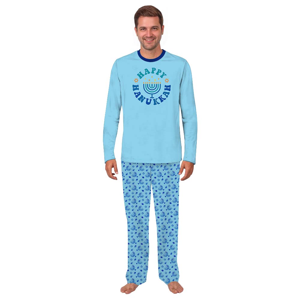 Unique Menorah Happy Hanukkah Pajama Sets For Family Unique Menorah Happy Hanukkah Pajama Sets For Family