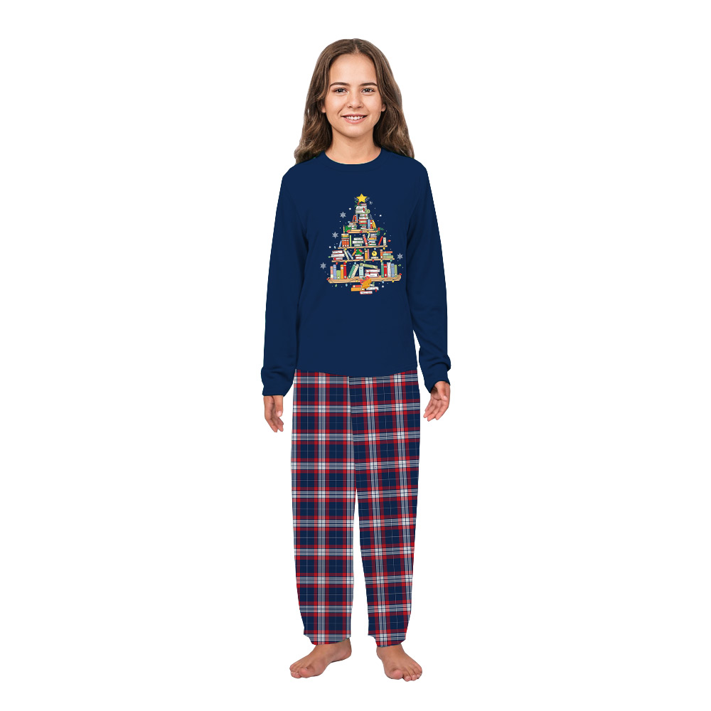 Book Lover Christmas Matching Family Pajamas Book Lover Christmas Matching Family Pajamas