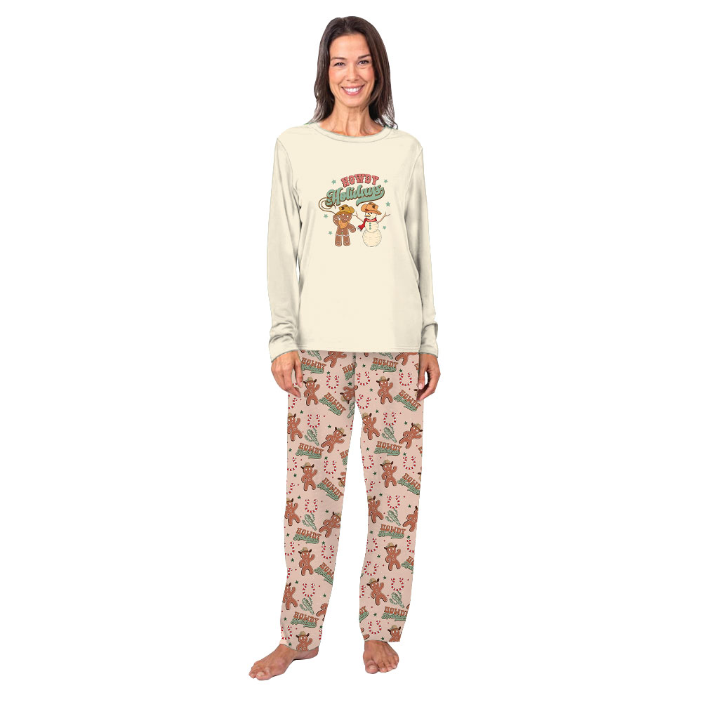Vintage Western Cowboy Family Christmas Pajamas Vintage Western Cowboy Family Christmas Pajamas