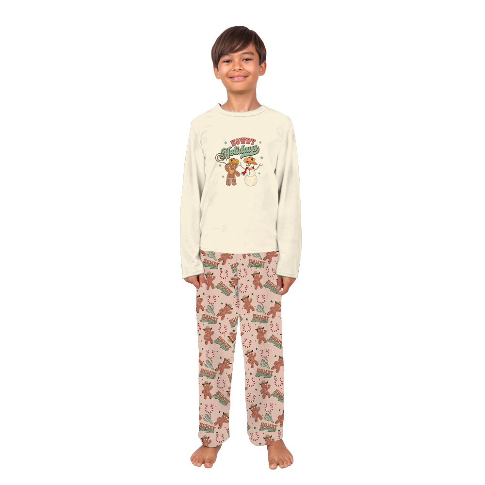 Vintage Western Cowboy Family Christmas Pajamas Vintage Western Cowboy Family Christmas Pajamas